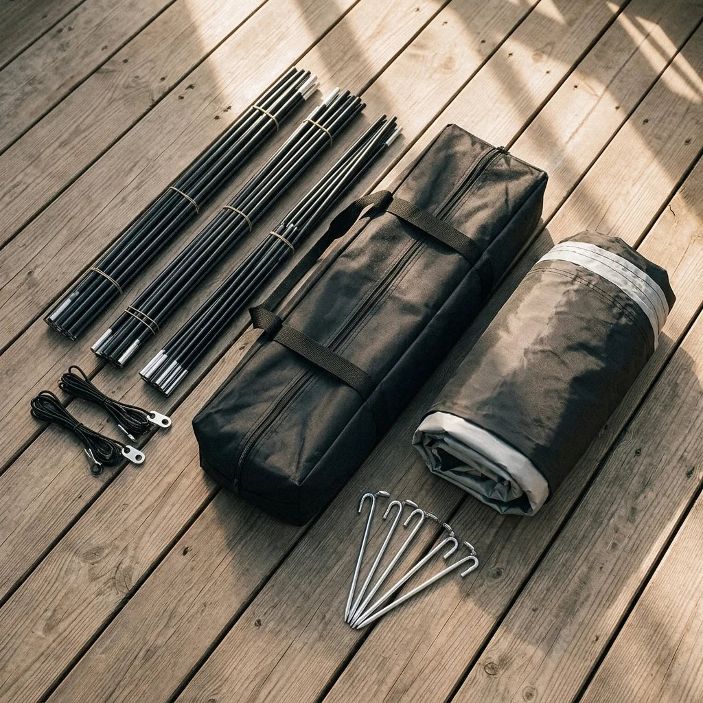 Bike Storage Tent Waterproof & UV-Resistant Fits 1-2 Bikes