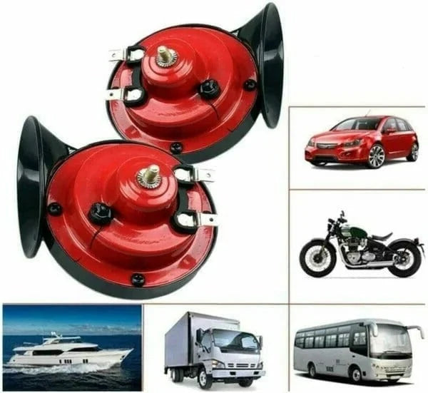 Car Horn 300 dB Train Tone Built-In Mini Compressor