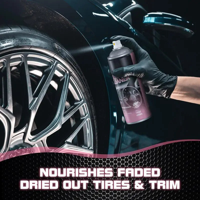 Car Interior Polish Spray Dry Non-Greasy Leather & Vinyl