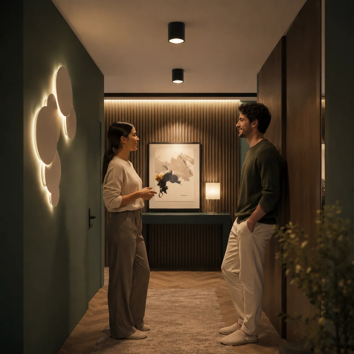 Ceiling Spotlight Adjustable Tilt & Rotate Integrated LED
