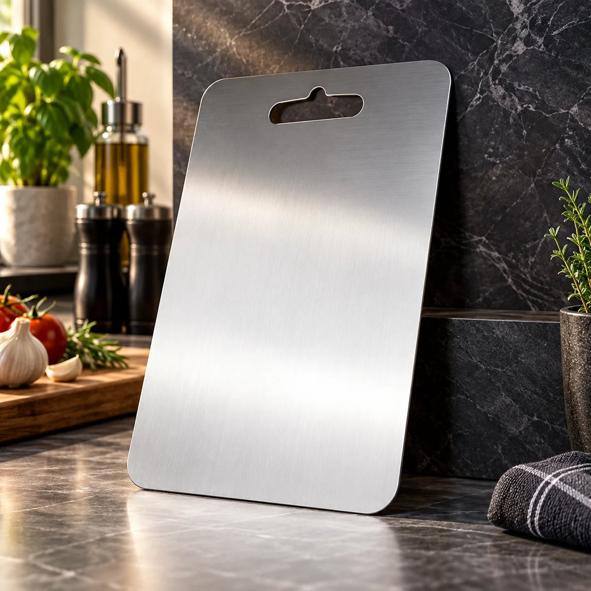 Cutting Board Titanium-Coated Antibacterial & BPA-Free