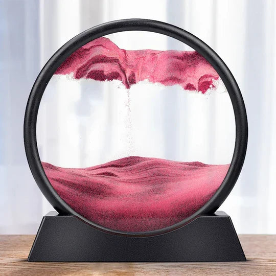 Desktop Sand Art Evolving Landscape Motion