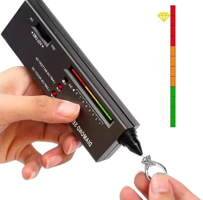 Diamond Tester Portable Thermal Probe LED Alert