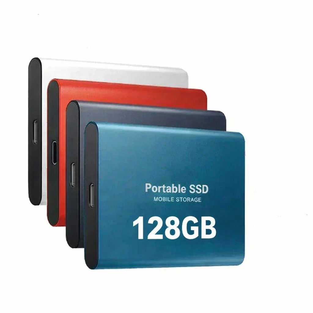 External SSD 128GB High-Speed USB-C
