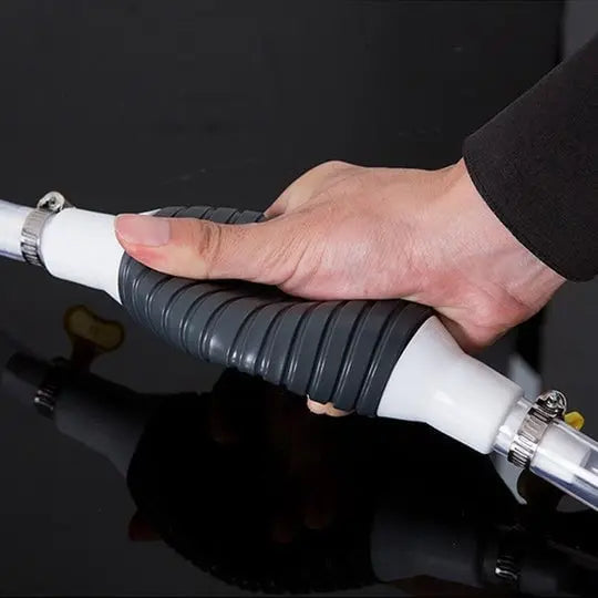 Hand Siphon Pump Bulb-Activated Large-Diameter Hose