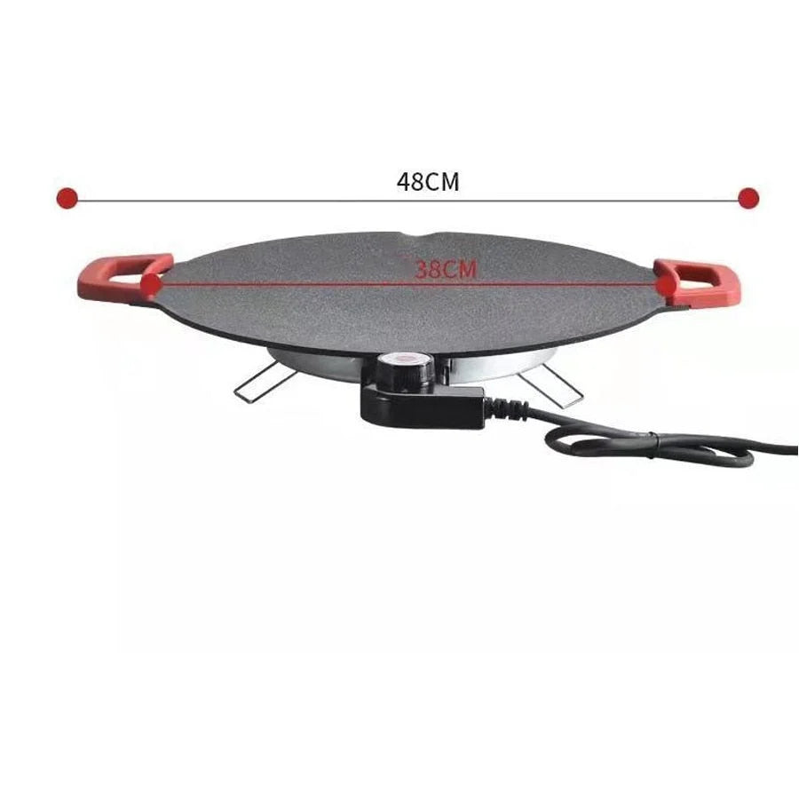 Indoor Electric Grill Smokeless Removable Non-Stick Plate