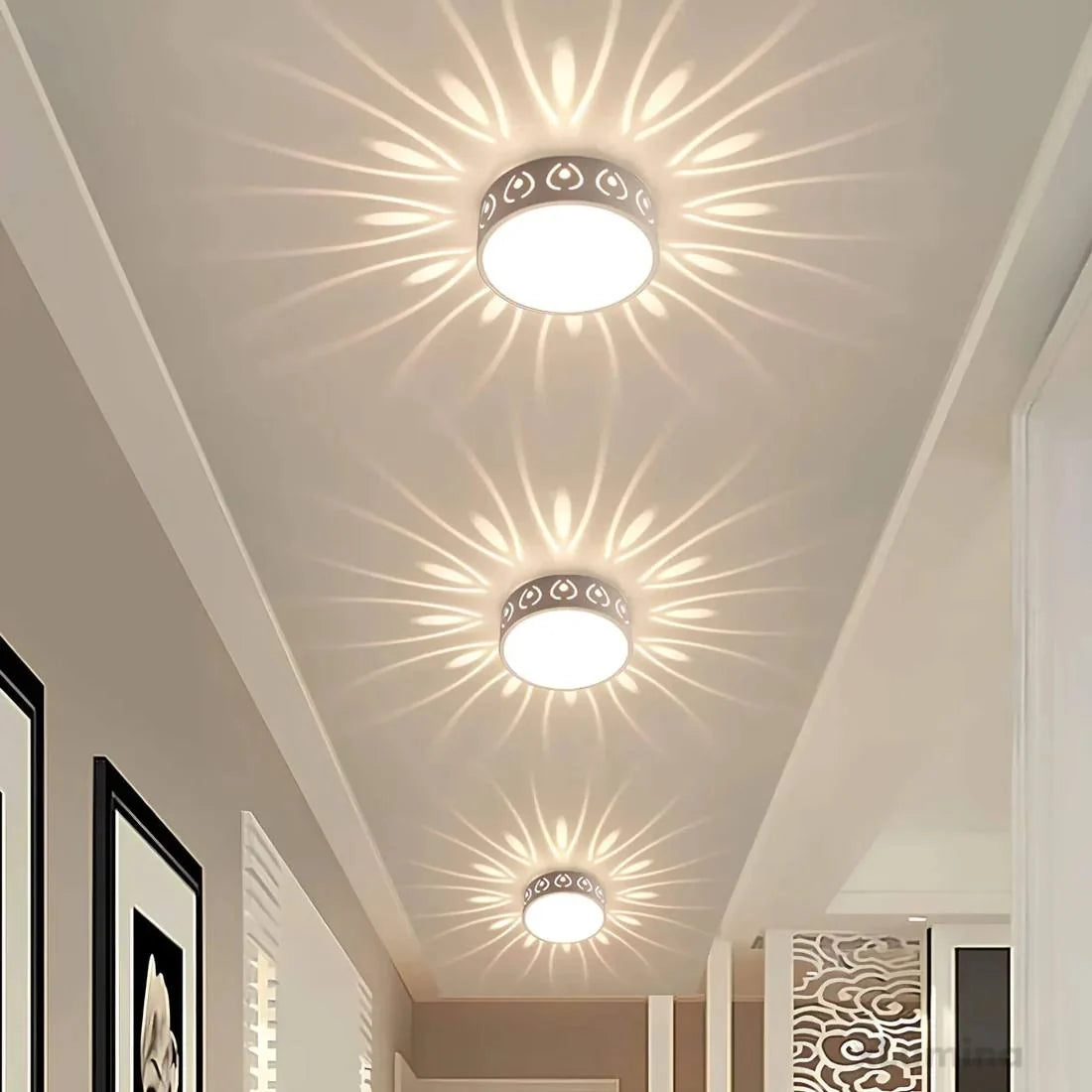 LED Ceiling Light Switchable Warm & Cool White
