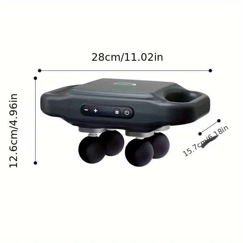 Massage Gun Deep Tissue Percussion Interchangeable Heads