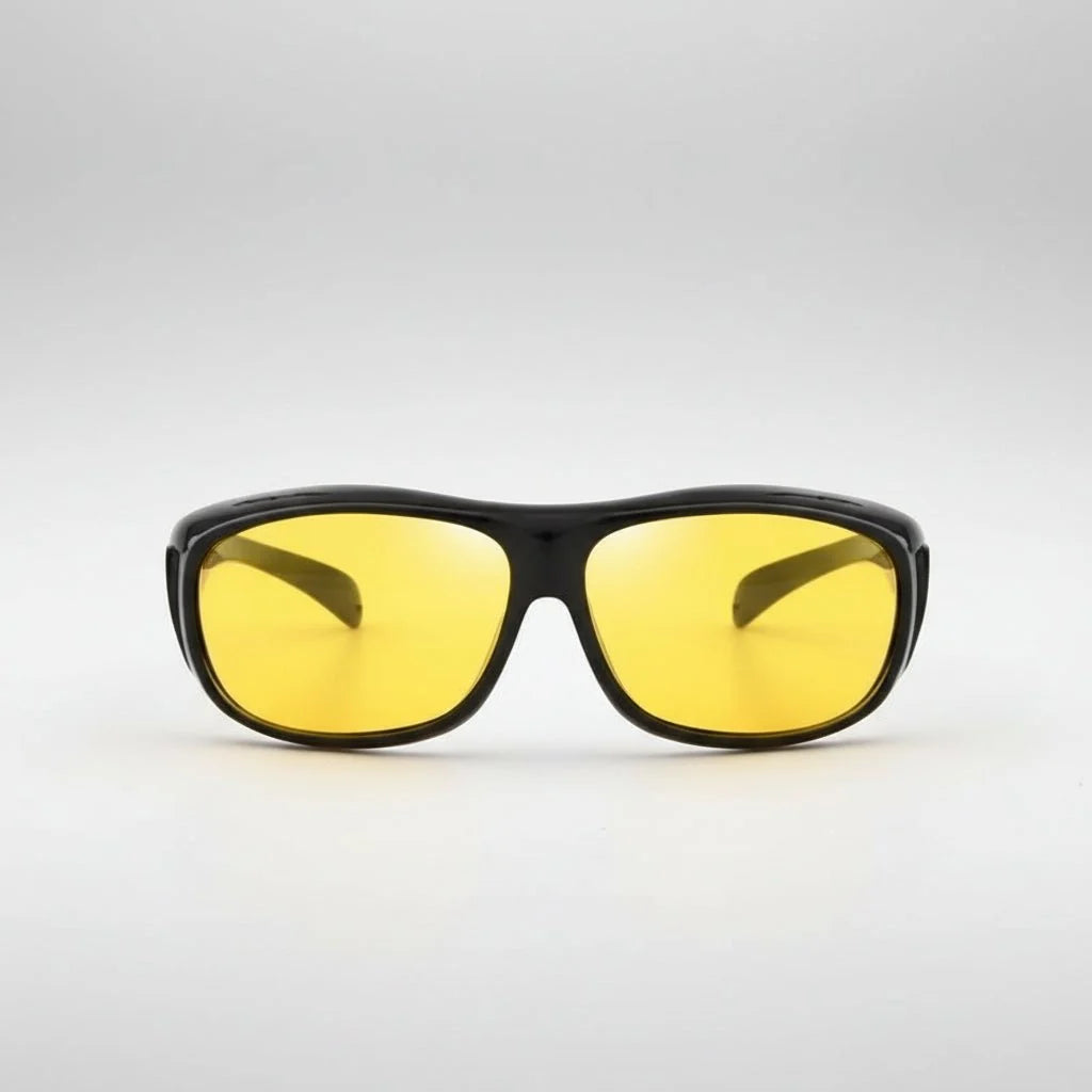 Night Driving Glasses Polarized Orange Fit Over Glasses