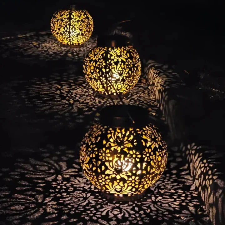 Pendant Light Solar Remote & Timer Weatherproof