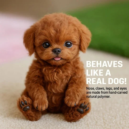 Robotic Puppy Toy Lifelike Movement Touch & Voice Activated