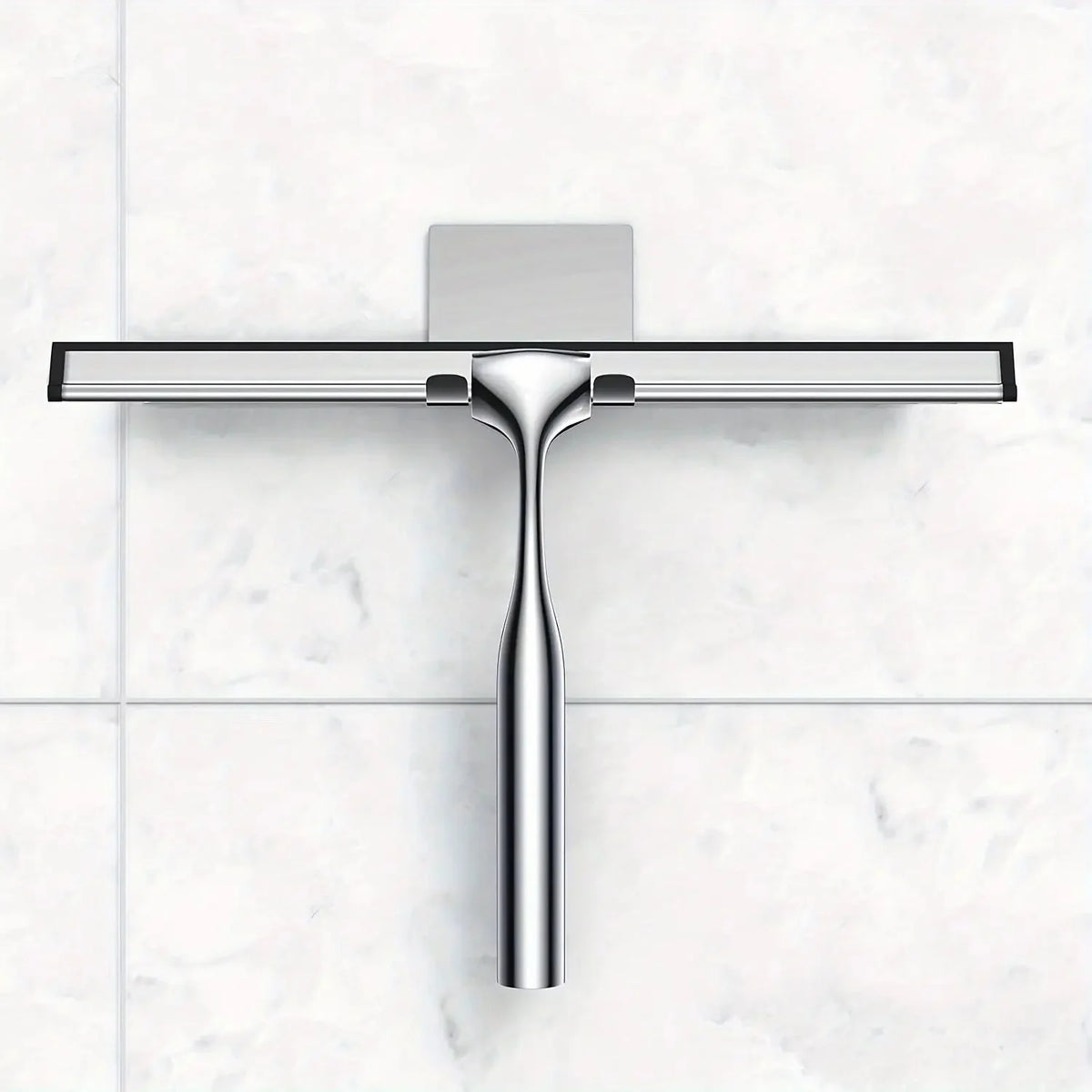 Shower Squeegee Flush Blade & Wet-Grip Handle
