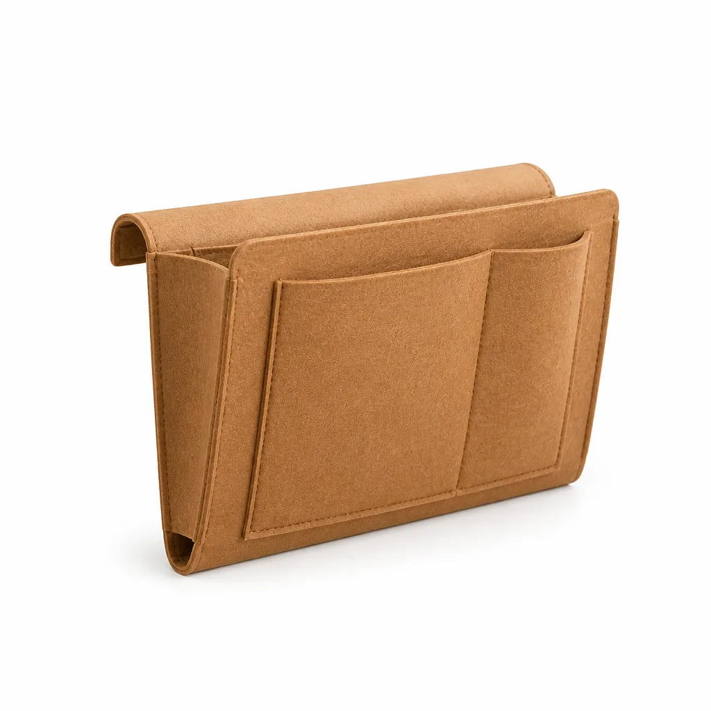Tuck-Under Bedside Organizer for Bed & Sofa (5-Pocket)