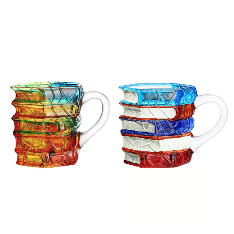 Tumbler Hand Blown Hand Painted Lead Free 191ml