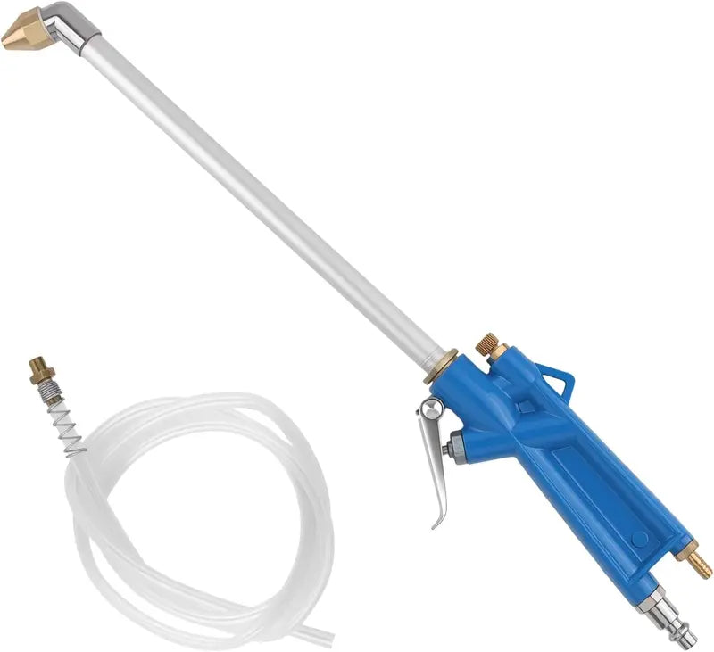 Air Blow Gun Pivot Nozzle Quick-Seal Hose