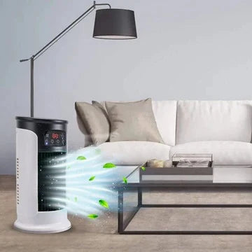 Air Cooler Water-Assisted Portable With Casters