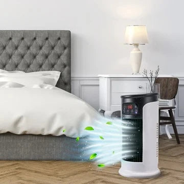 Air Cooler Water-Assisted Portable With Casters