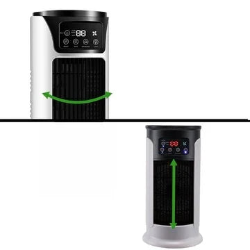 Air Cooler Water-Assisted Portable With Casters