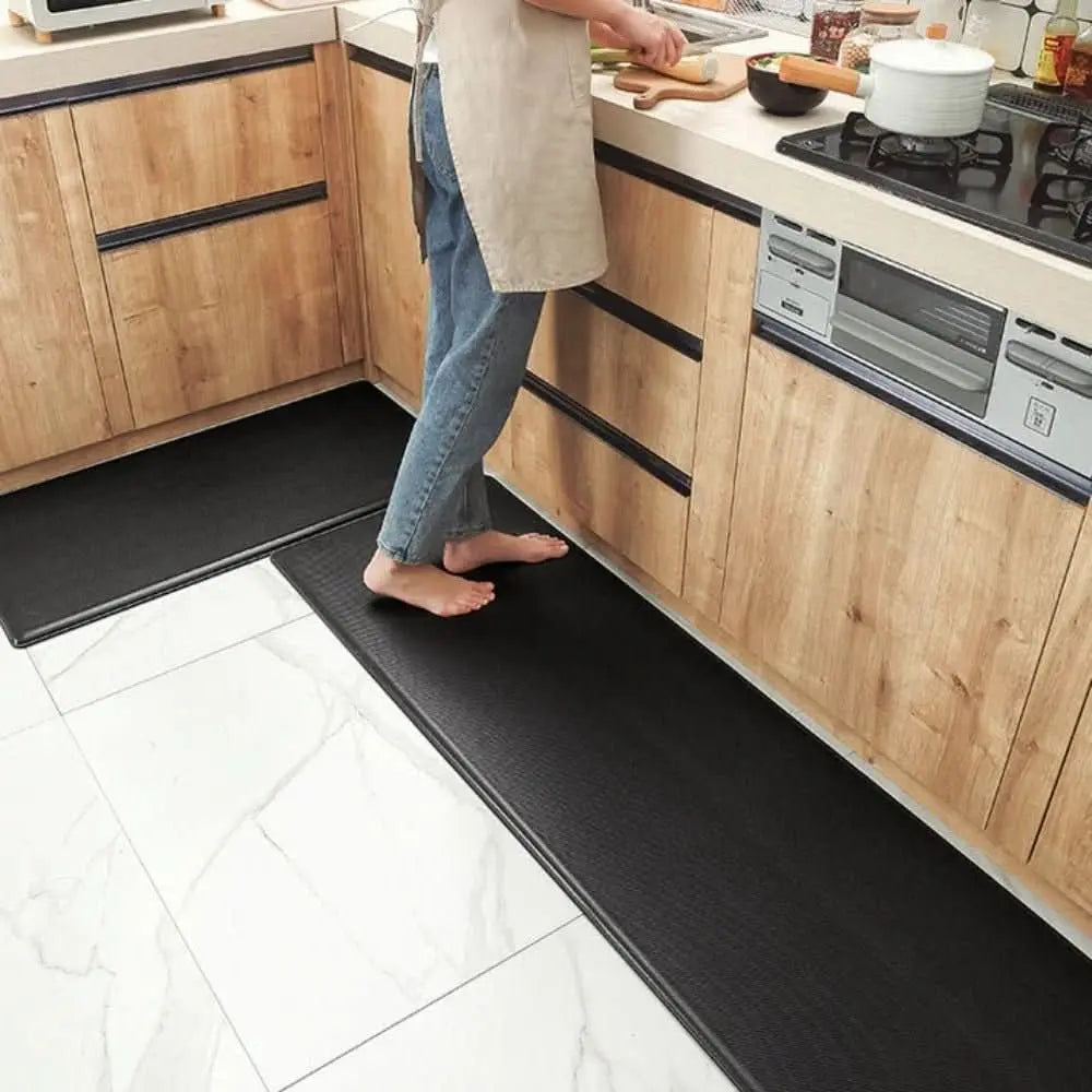 Anti-Fatigue Kitchen Mat PU Foam Water & Oil-Resistant