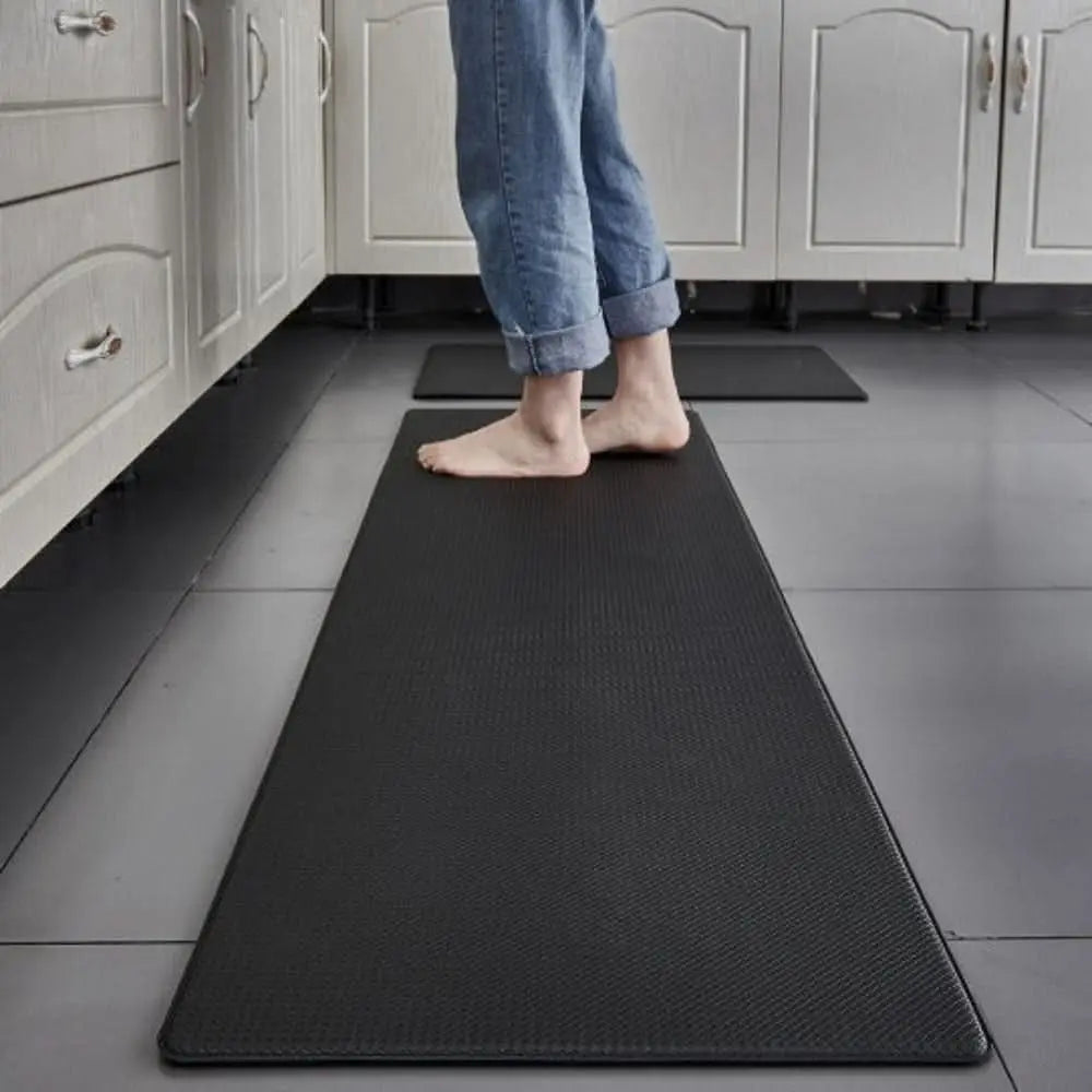 Anti-Fatigue Kitchen Mat PU Foam Water & Oil-Resistant