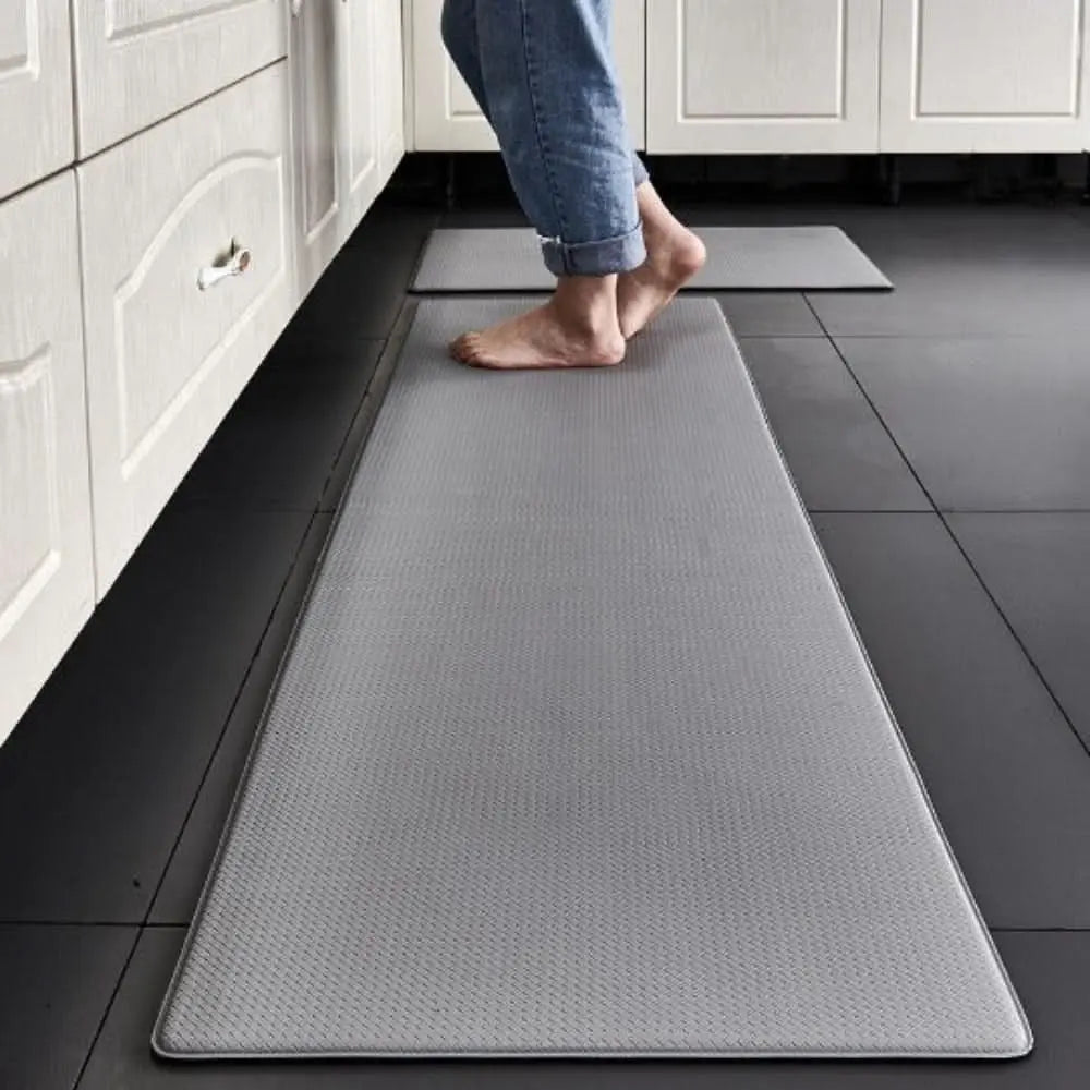 Anti-Fatigue Kitchen Mat PU Foam Water & Oil-Resistant