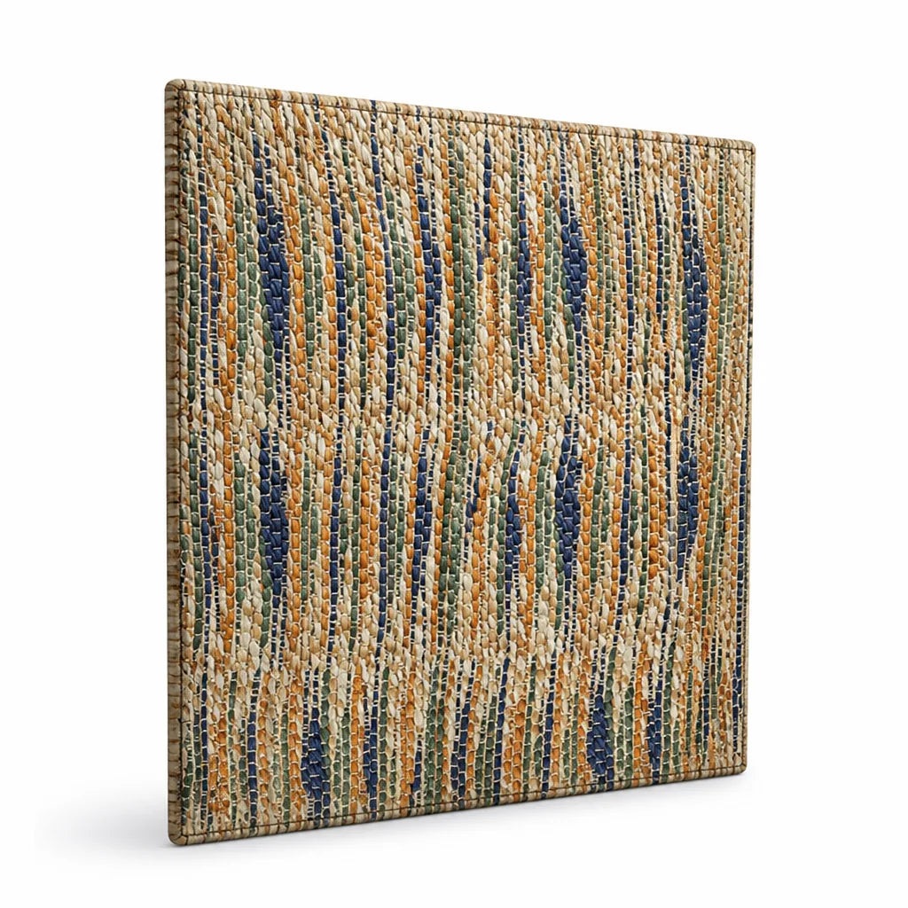 Area Rug Artisan Patchwork Stain-Resistant Soft Underfoot