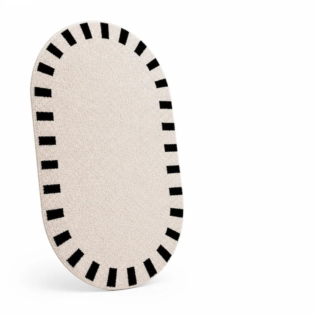 Area Rug Modern Abstract Plush & Non-Slip Backing