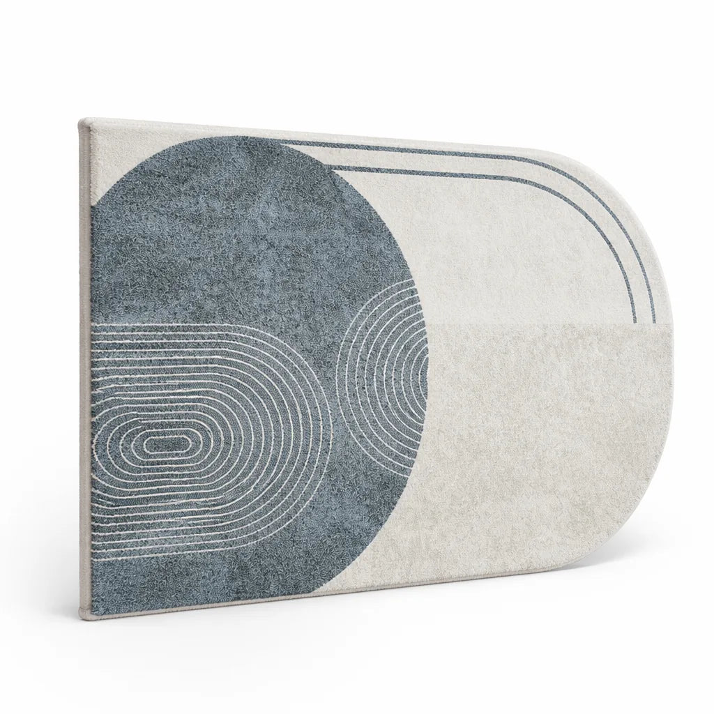 Area Rug Modern Abstract Soft Plush Easy Care
