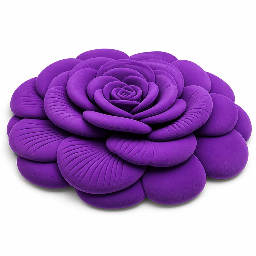 Area Rug Plush Floral Durable & Easy Clean