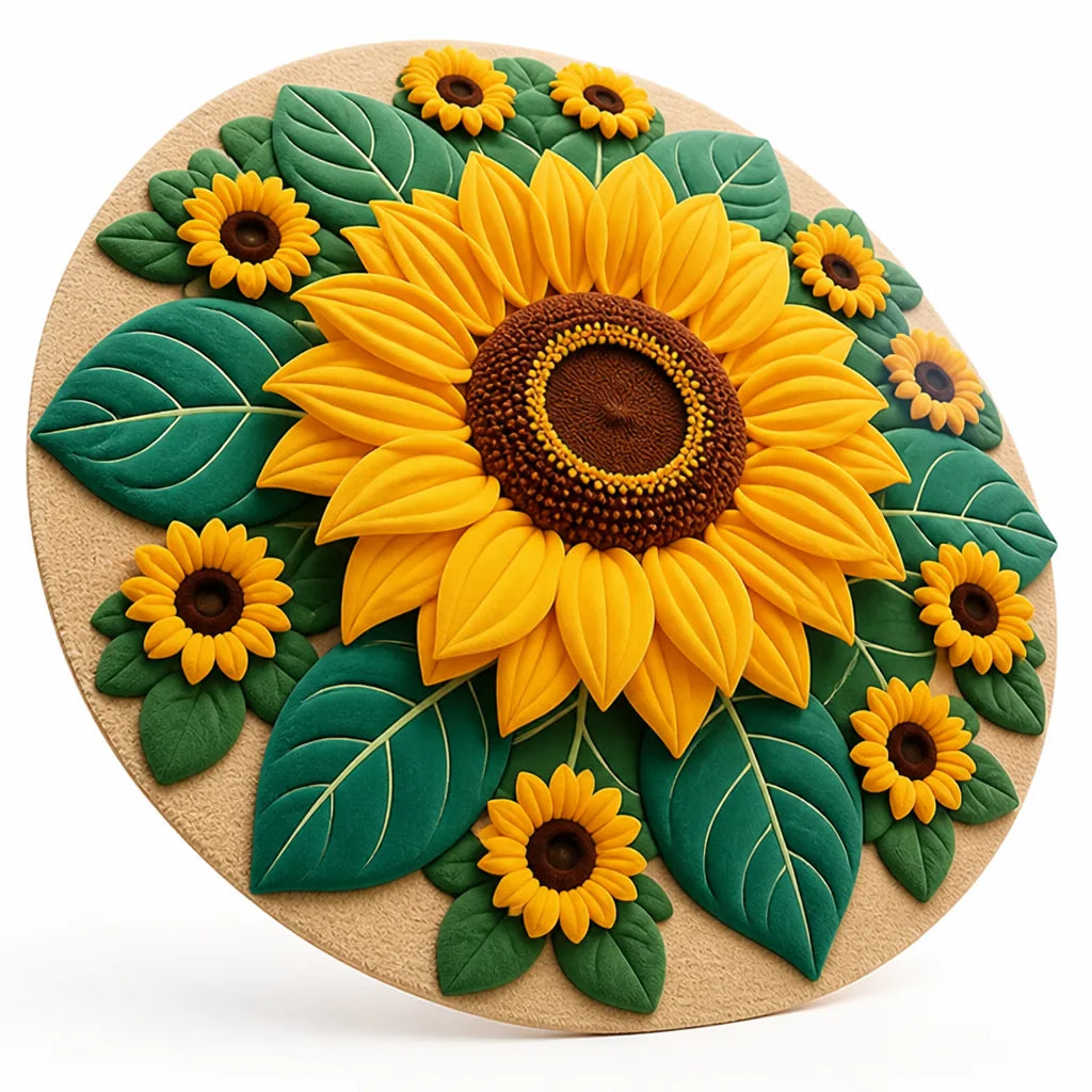 Area Rug Plush Floral Durable & Easy Clean