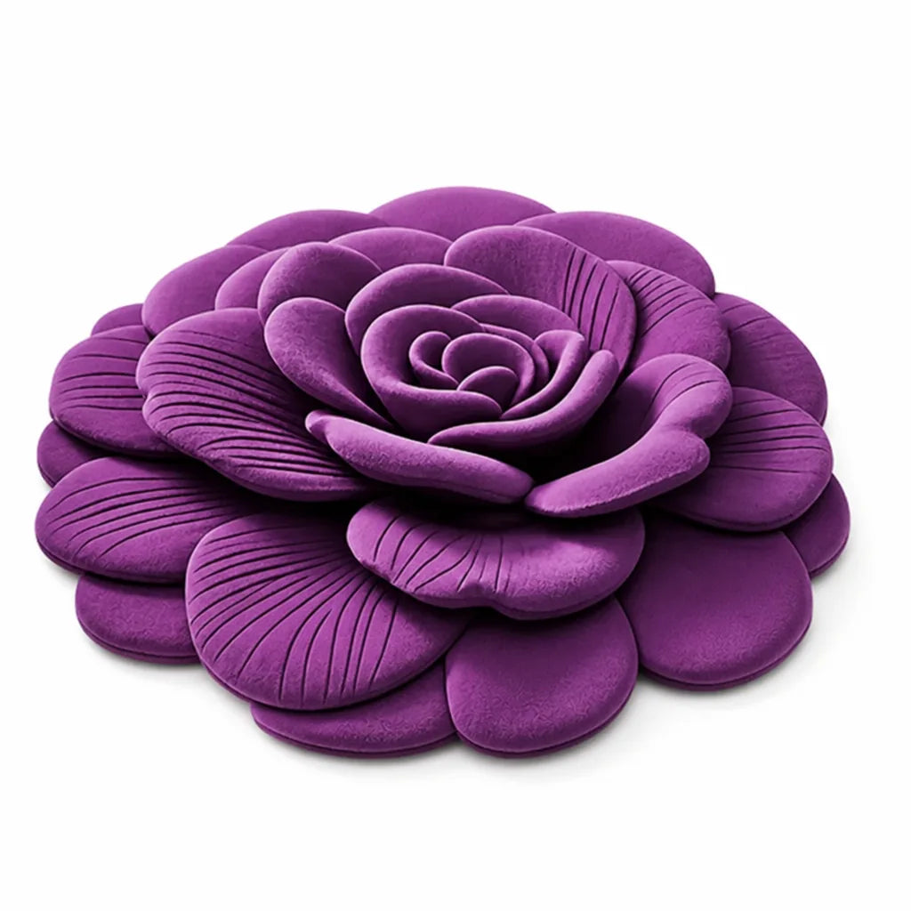 Area Rug Plush Floral Durable & Easy Clean