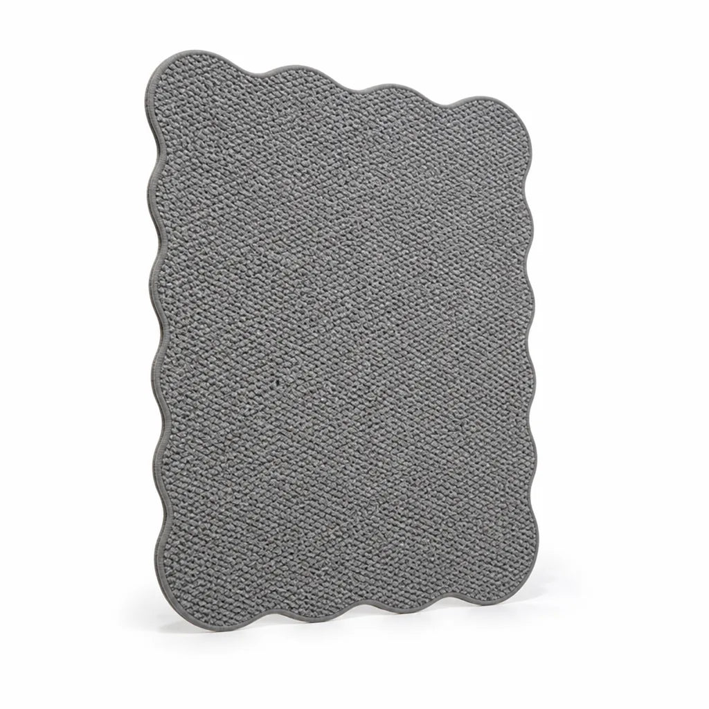 Area Rug Plush Textured Non-Slip Backing & Easy-Clean