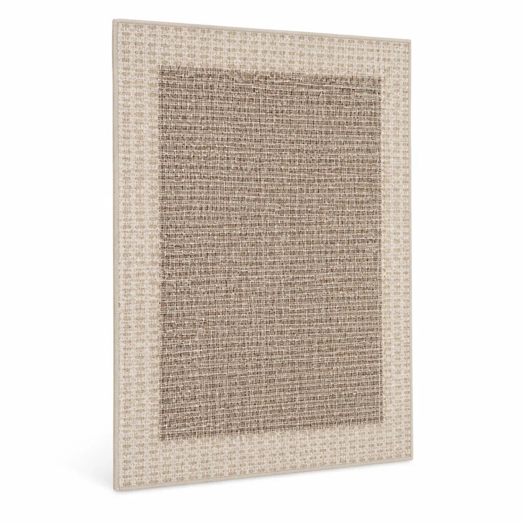 Area Rug Textured Machine Washable & Non-Slip Backing
