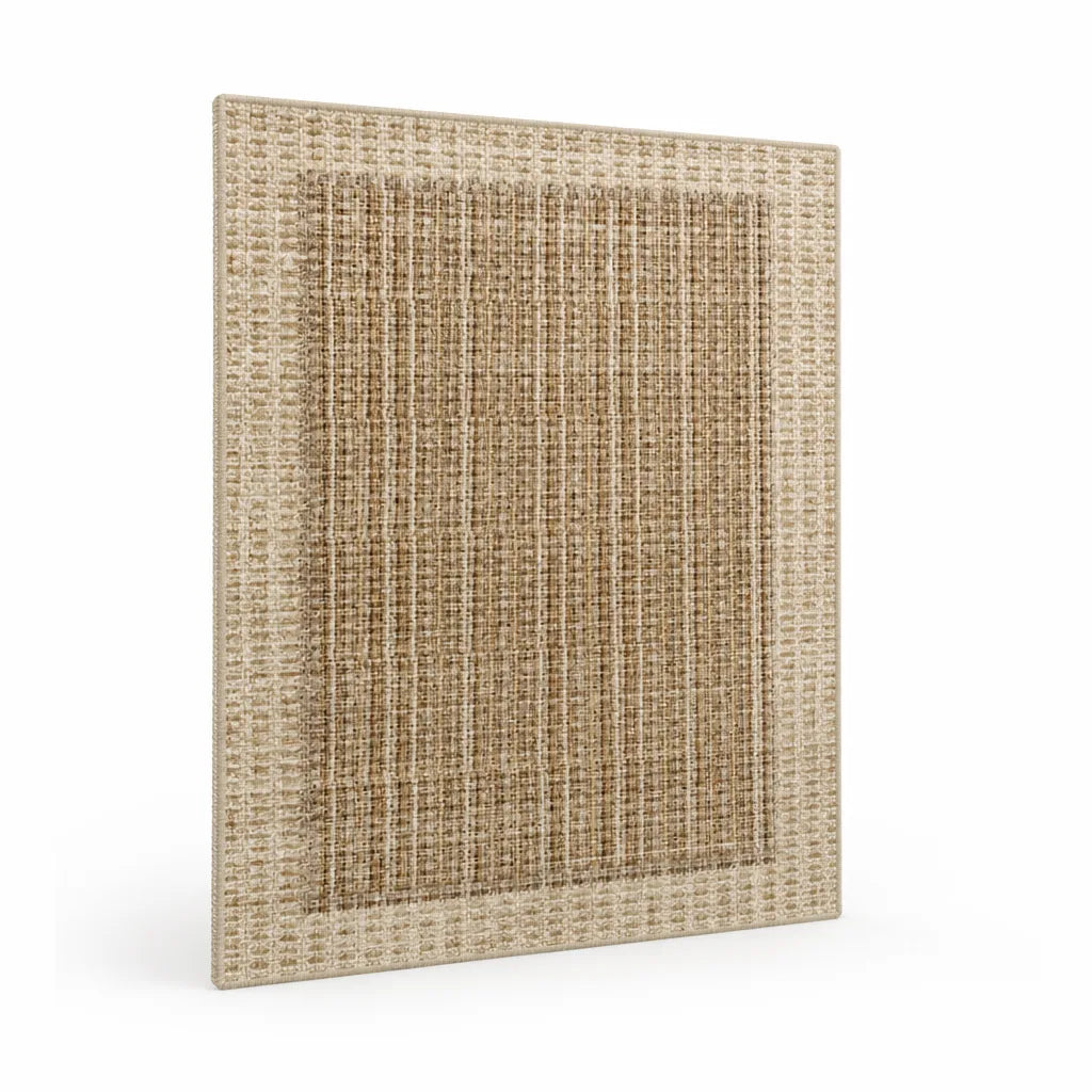 Area Rug Textured Machine Washable & Non-Slip Backing