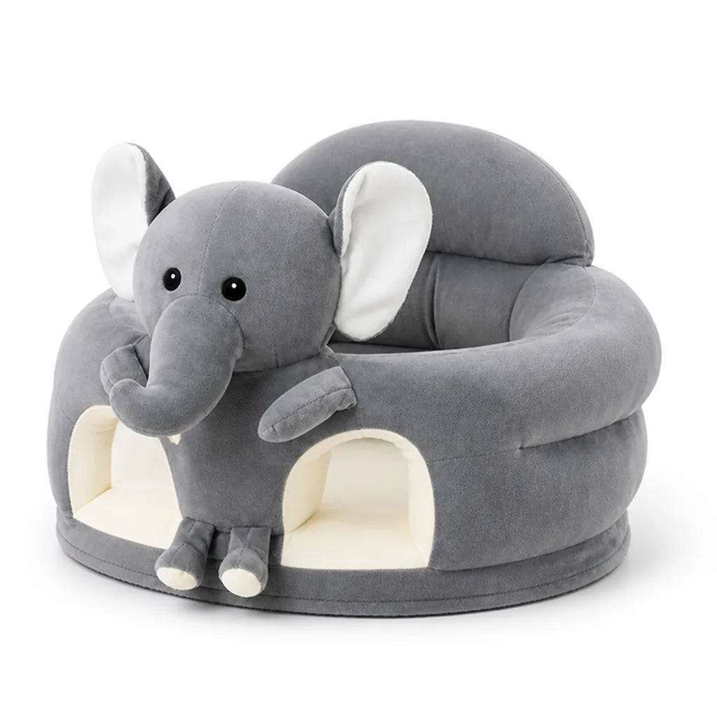 Baby Seat Ergonomic Velour Non-Slip Base