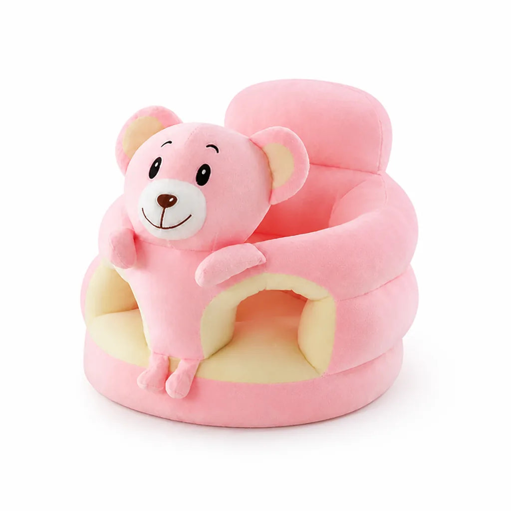 Baby Seat Ergonomic Velour Non-Slip Base