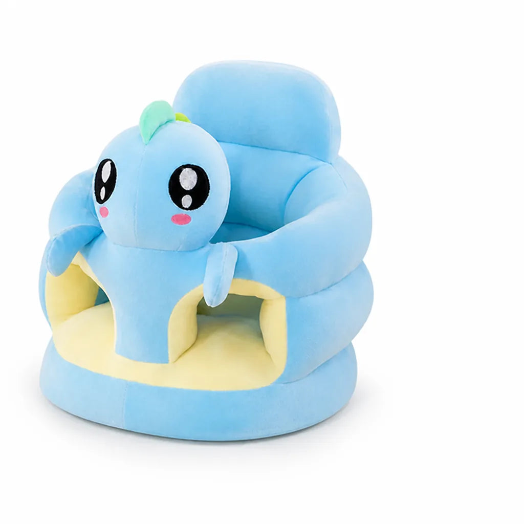 Baby Seat Ergonomic Velour Non-Slip Base