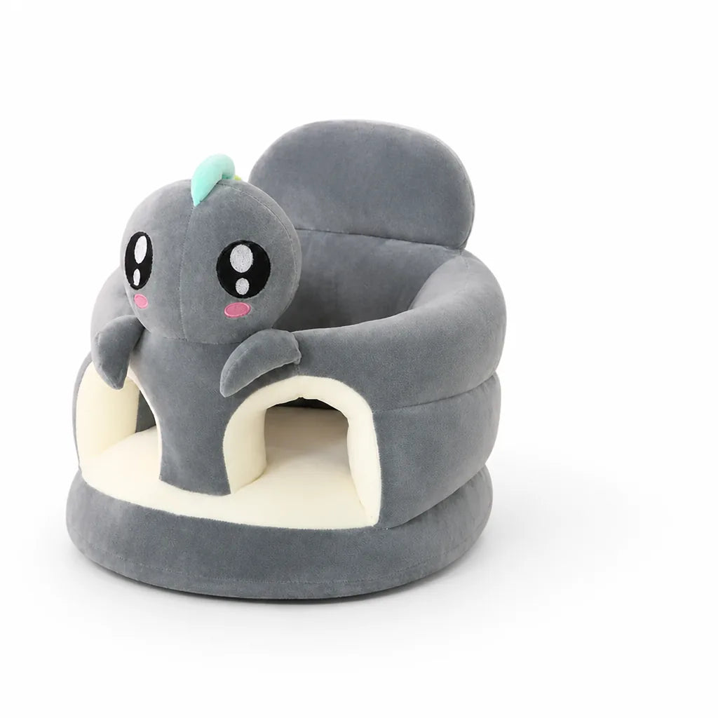 Baby Seat Ergonomic Velour Non-Slip Base