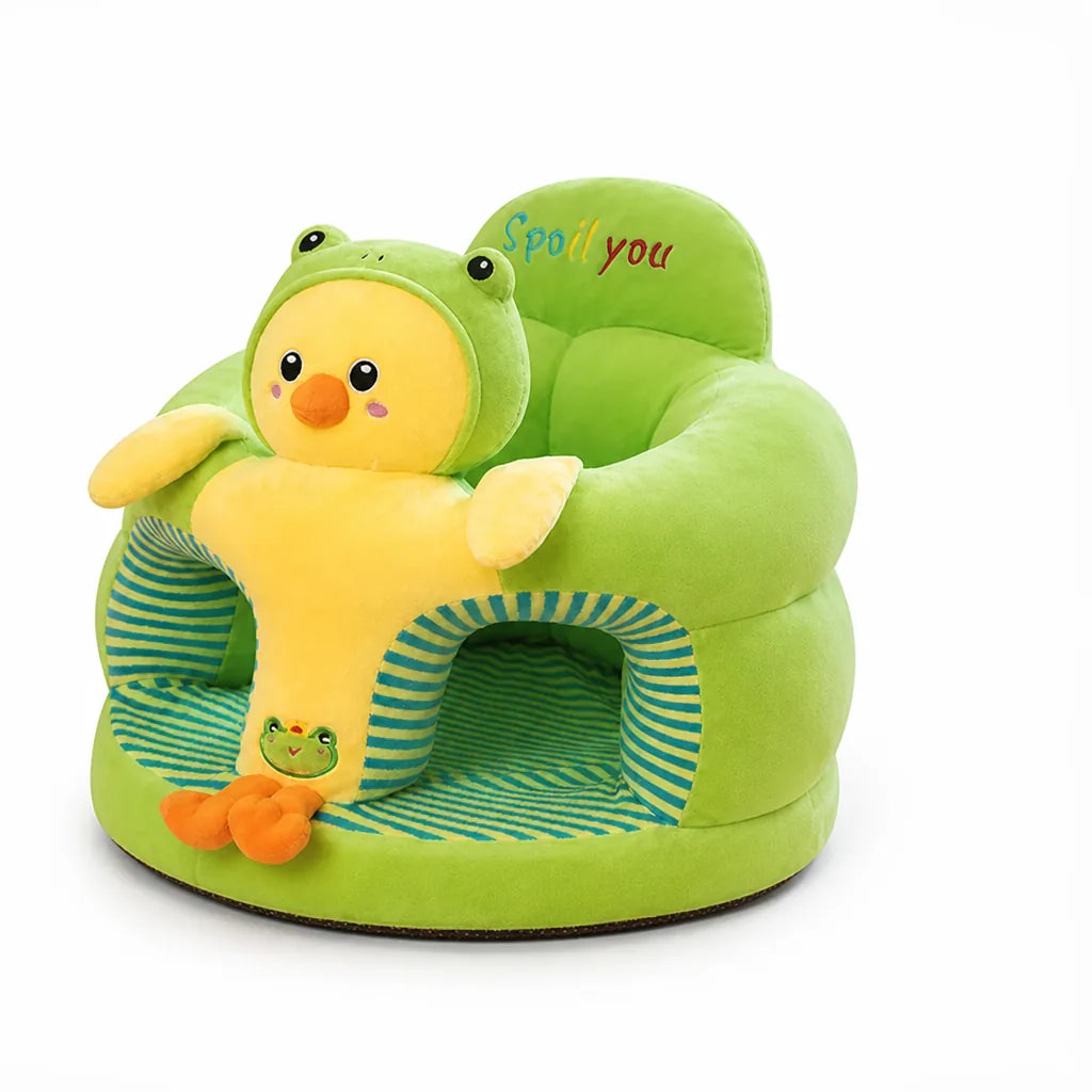 Baby Seat Ergonomic Velour Non-Slip Base