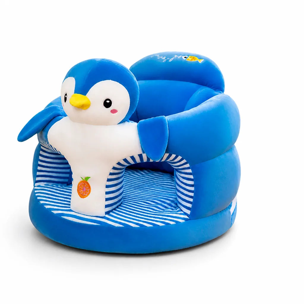 Baby Seat Ergonomic Velour Non-Slip Base
