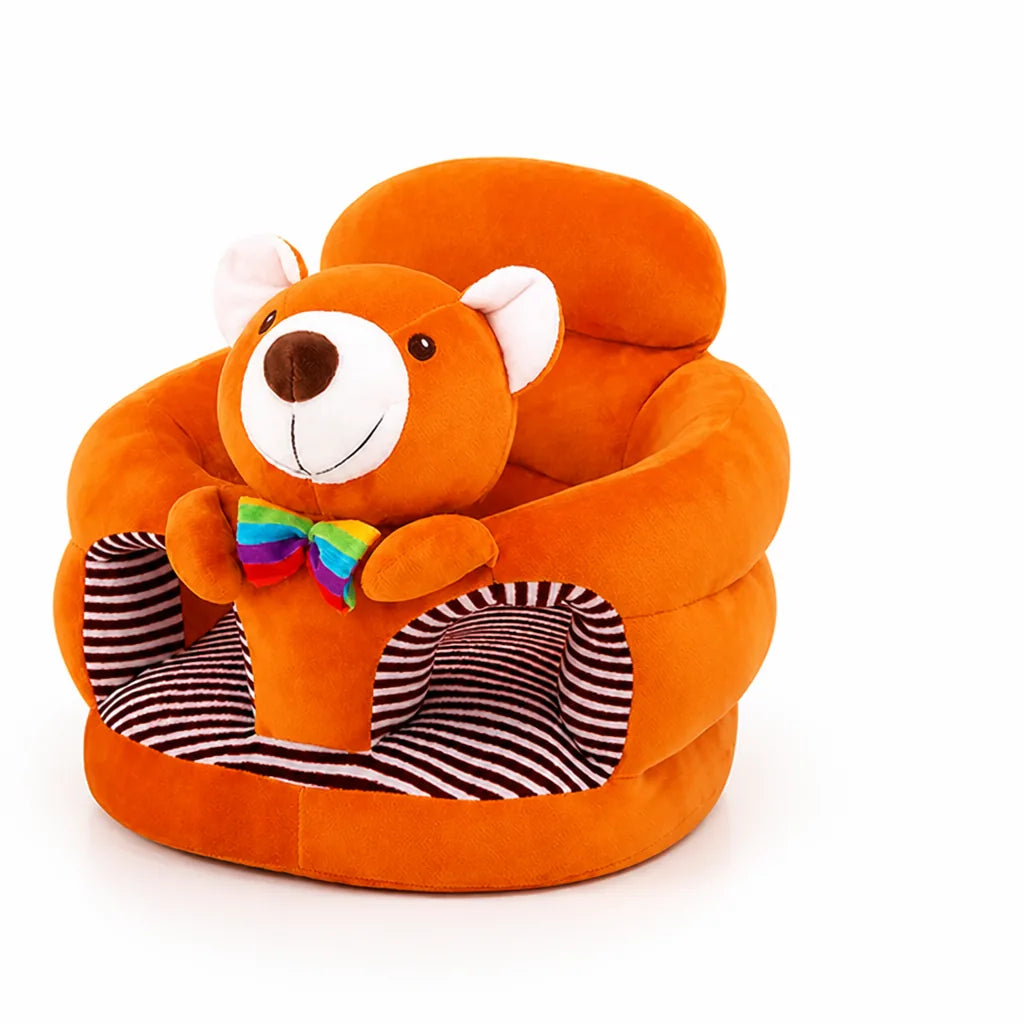 Baby Seat Ergonomic Velour Non-Slip Base