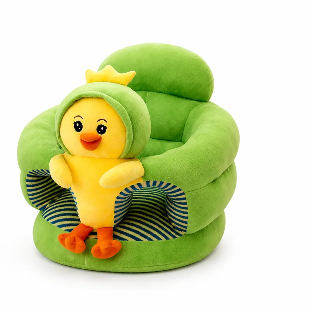 Baby Seat Ergonomic Velour Non-Slip Base
