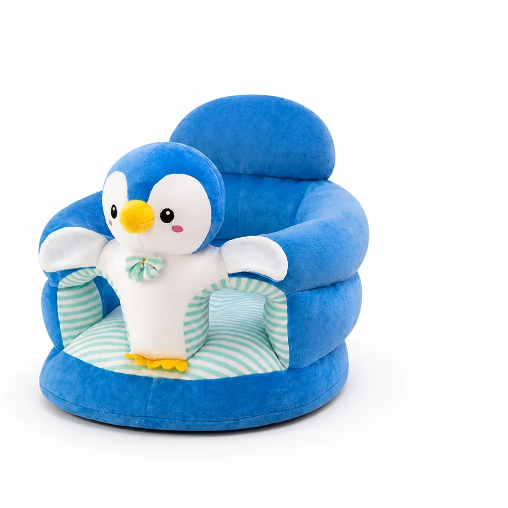 Baby Seat Ergonomic Velour Non-Slip Base
