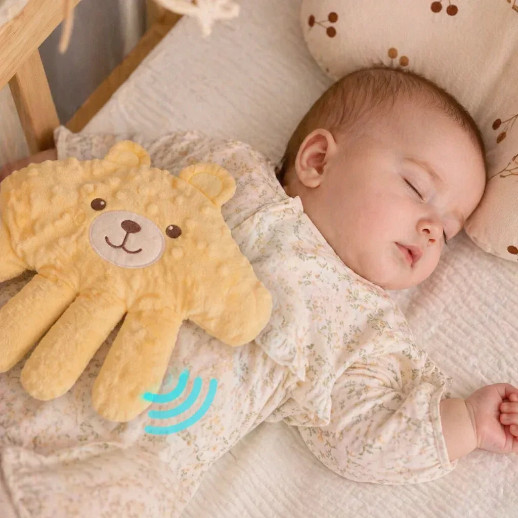 Baby Sleep Soother Bear Rhythmic Patting Battery Operated & Portable
