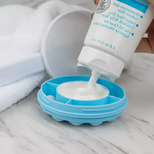 Back Lotion Applicator Extended Handle Textured Roller Heads