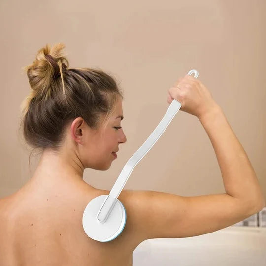 Back Lotion Applicator Roll-On Adjustable Long Handle Massager