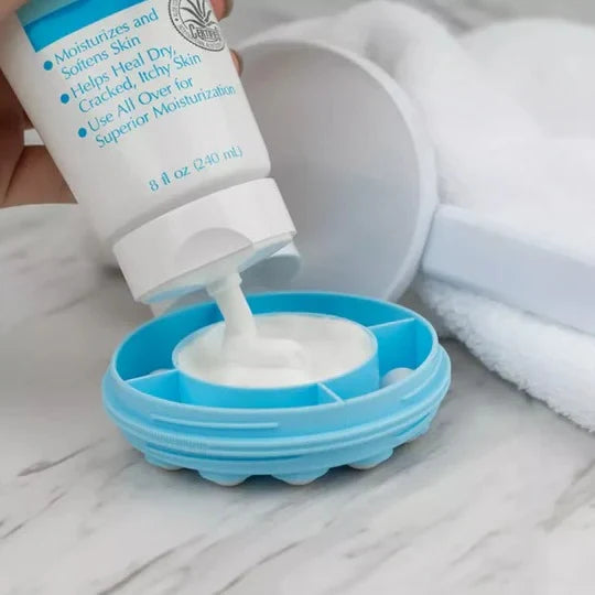 Back Lotion Applicator Roll-On Adjustable Long Handle Massager
