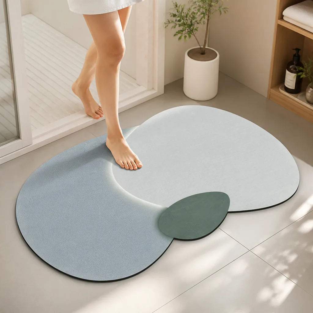 Bath Mat Plush Absorbent Non-Slip Backing