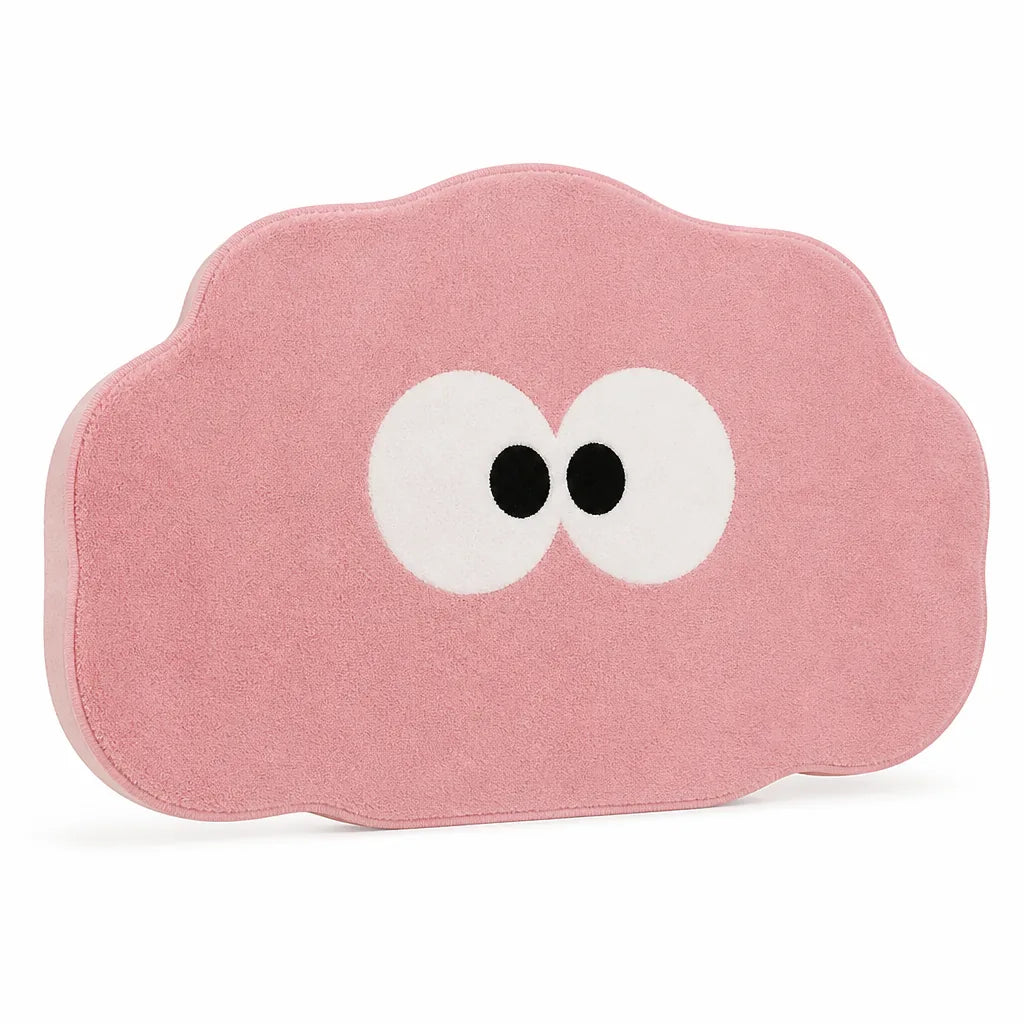 Bath Mat Plush Cartoon Design Non-Slip & Machine Washable
