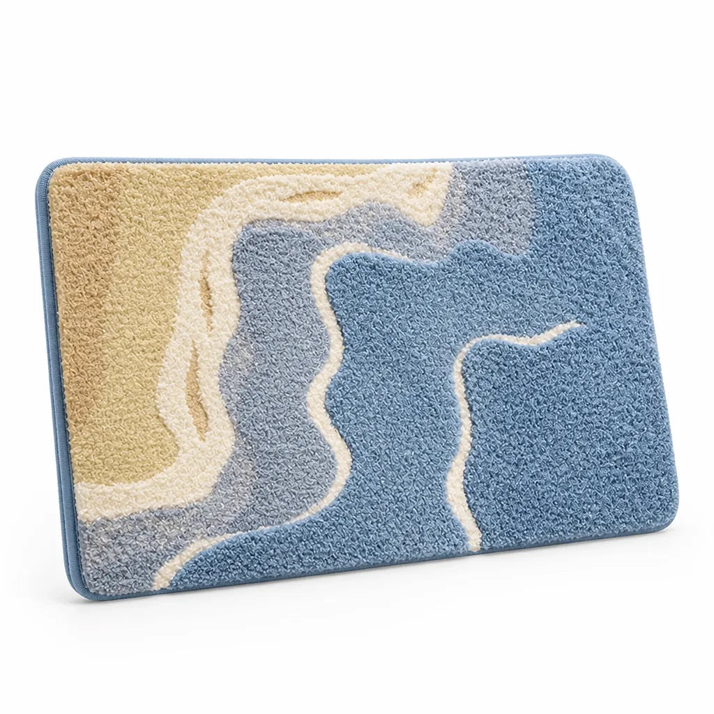 Bath Mat Shamrock Plush Non-Slip & Absorbent